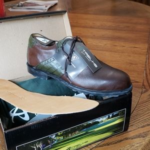 Premium Leather Trelke Waterproof Durable Golf Shoes